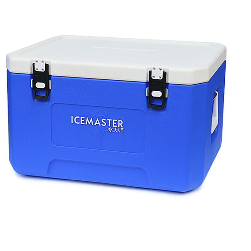 Ice Master Incubator Refrigerator Car Outdoor Food Grade Fresh-keeping Box Fresh Distribution PU Cold Chain Box 65 85L