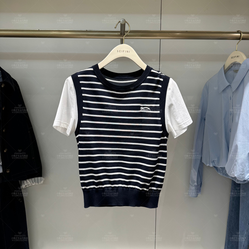 Seifini 2026 Summer Sweater Knitwear Slim Fit Pullover 3H4231821 Seifini 2026 Summer Sweater Knitwear Slim Fit Pullover 3H4231821