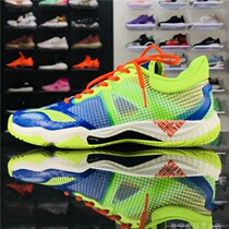 Li Ning falcon eagle II mens and womens badminton professional competition shoes AYAR001) 006 ultra-light sports shoes non-slip shock absorption