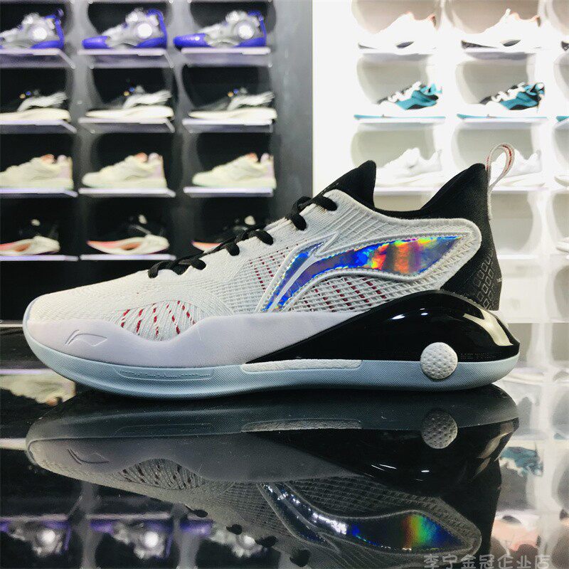 Li Ning basketball shoes Yu Shuai 15 generations 15 shock absorption elite low-side actual combat professional shoes men's ABAS007