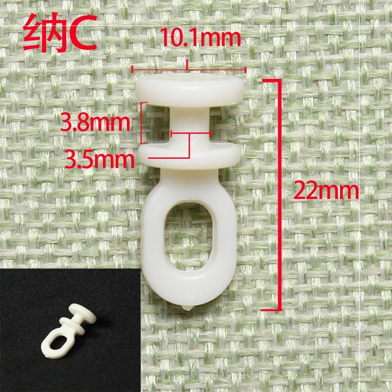 phụ kiện tre ròng rọc khóa bánh xe móc an toàn đường sắt màn treo trumpet-đường sắt bếp shower curtain vach ngan ban tho