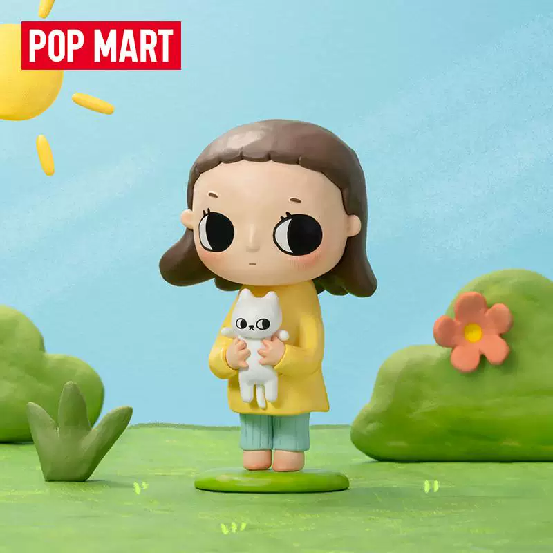 POPMART Nyota soft life series trendy and cute gift ornaments blind box figures