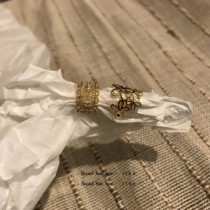 Ifhhh Star River lace ear bone clip spring return ear bone clip