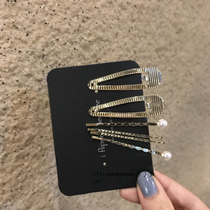 Ifhhhh blush girl small design sense bangs side clip