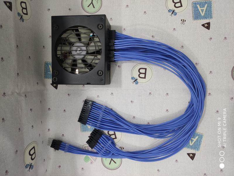 Full module computer power custom line silicone wire silicone line module line pirate ship Zhenhua EVGA Great Wall