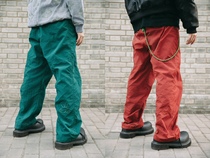 HoneYmoon Princes Prince Princes Prince Princes Same-season Two-Color Functioning Thin-style Sport Casual Pants Waterproof Windproof