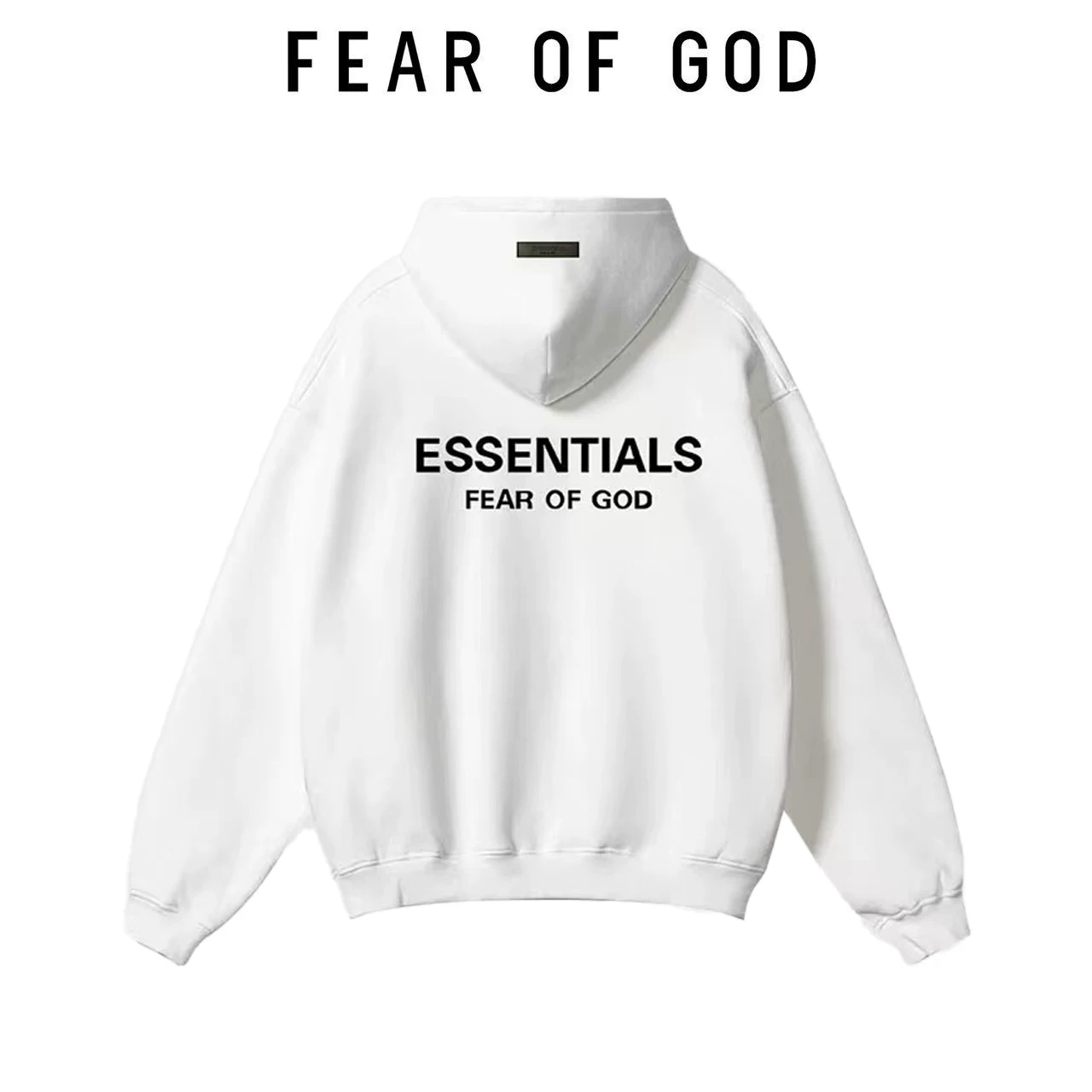 Пожалуйста, переведите следующий заголовок: ESSENTIALS Velvet sports autumn shirt with hood, hoodie, European style, oversize