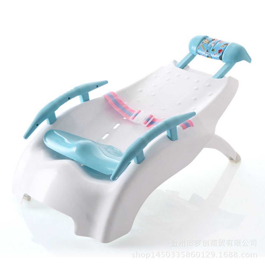 Adjustable baby shampoo bed Child Baby shampoo chair Large recliner Children's multi-functional portable shampoo chair