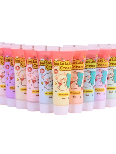 Кремовый чехол для телефона, набор материалов ручной работы, барсетка, клей, пенал, заколка для волос, 15 мл, «сделай сам»