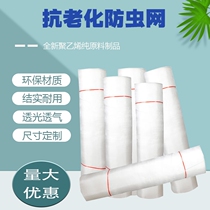 Insect-proof mesh screen window mesh mesh pig farm anti-aging white nylon bird-proof gauze mesh