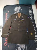 Berry Vintage World War II Army Air Forces Dress Top Thick 38R 8 New Collection Non-Copyright Original Chapter