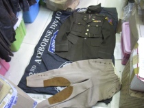 Molguo Vintage World War II 2nd Cavalry Division Dress Suit 36L Molguo Made 8 New Collections