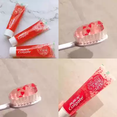 Colgate bold love love heart toothpaste couple set Wedding 520 fresh breath confession gift heart shape