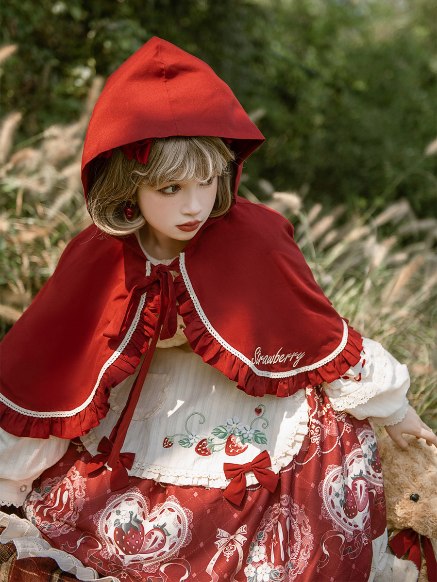 Original and authentic little red riding hood princess japanese