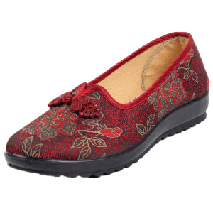 老北京布鞋中老年人鞋子花鞋