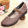 Net shoes 7170-20 coffee color