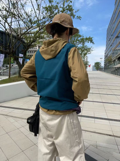 Montbell蒙贝欧ODmesh速干透气运动马甲男女款日潮外网眼简约背心