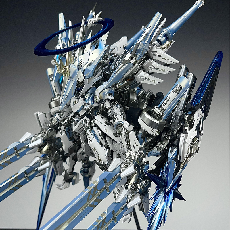 Thousand-Hand Fog White Kola Finished Product, Nukeshengzhi Made, Xingxingji Shenkoku Chuangjia Mecha Assembly Model, Quality Oem