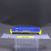 Steam retro train model simulation ornaments Locomotive car track static sand table scene toy