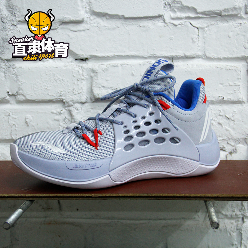Li Ning Basketball Shoes Sound Speed 7 Generations Low Bunch of CBA co-section CJ abrasion-proof Shock Breathable Basket Sneakers ABAP033