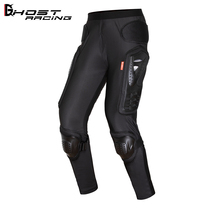 Motorcycle armored pants male anti-fall knight motor travel riding lacer trousers with breathable buttocks