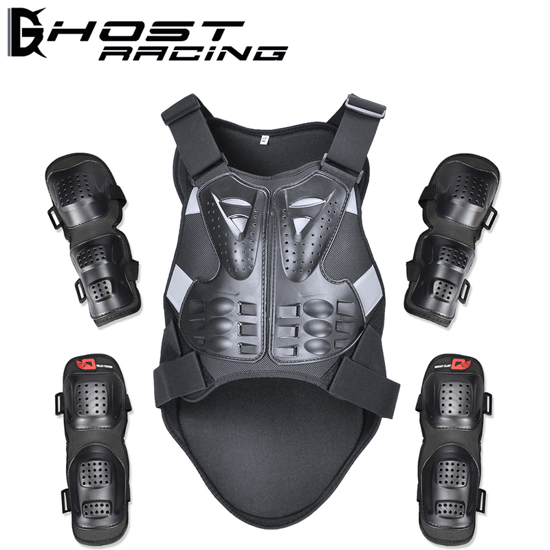 Motorcycle Armor Vest Inner Wear Chest and Back Protection Four-Season Rider Off-Road Motorcycle Riding Anti-Fall Vest Summer