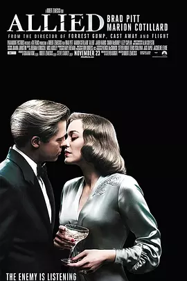 间谍同盟 Allied（2016） 海报