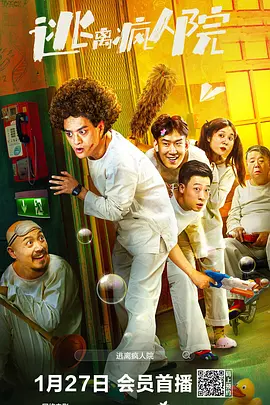 逃离疯人院（2024） 海报