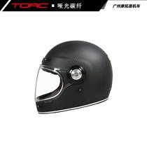  TORC American motorcycle helmet Full carbon fiber motorcycle helmet retro helmet racing helmet four seasons universal