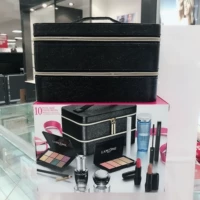 Canada Lancome / Lancome 2018 phiên bản giới hạn chăm sóc da trang điểm Giáng sinh set đầm nhỏ màu đen kẻ chân mày