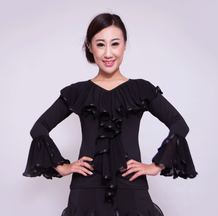 New national standard dance dress, simple temperament tops Modern dance dance dress