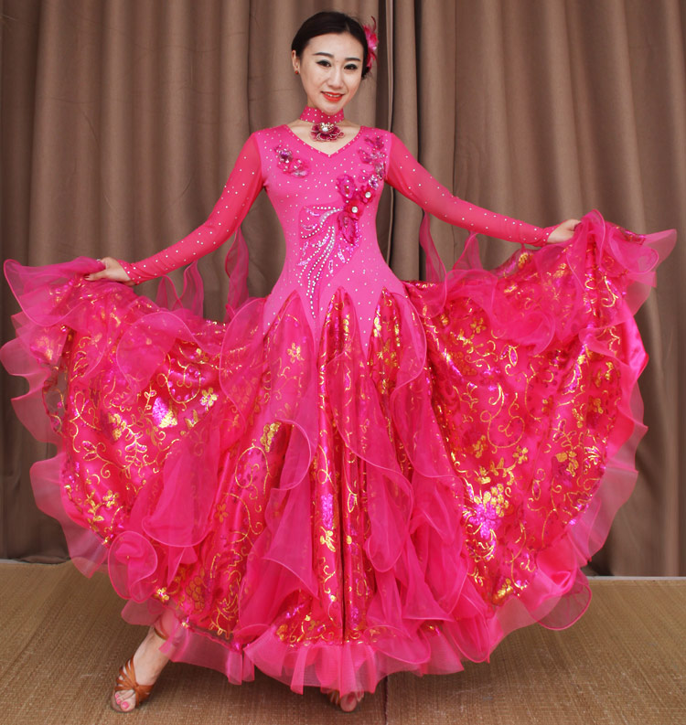 Modern dance dress New competition dress National standard dance dress Dress Swing dress Waltz dance dress Social dance dress