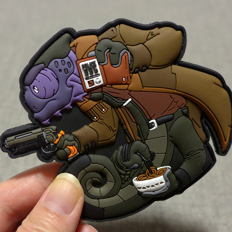 City Hunters Germany Native arms Chapter Tactical Magic Magic Sticker Badge Tide Chest Badge Personality Morale Badge Clothing patch