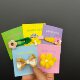 About one hundred pieces of 7X8 color hairpin packaging cardboard diy hair accessories material base paper hairpin tag card