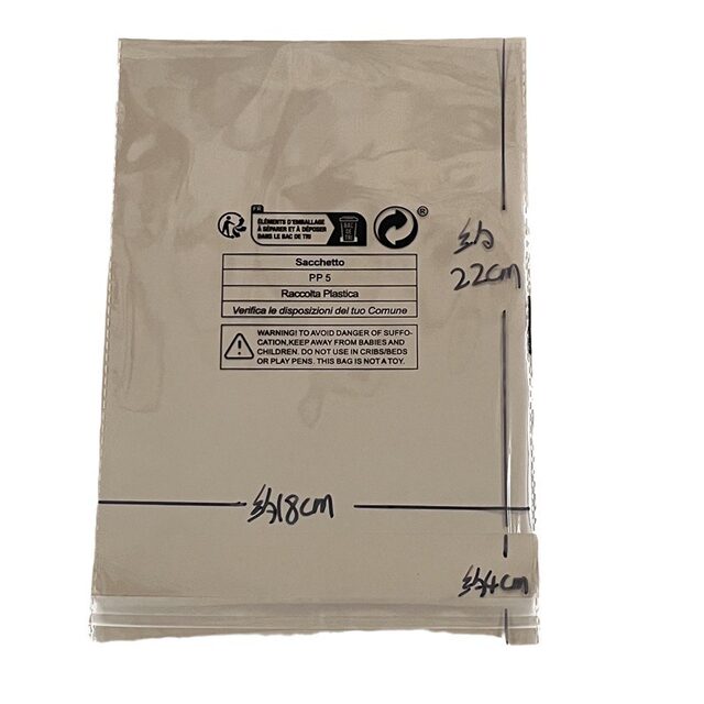 18*26 spot anti-suffocation label environmental label TEMU Amazon SHEIN plastic packaging self-sealing bag self-adhesive bag