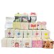 100 jewelry department store snack packaging small fold card head card 6.4cm handmade diy hairpin hangtag card paper