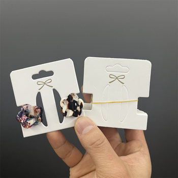 Kp836 Small Bow Tie Hair Clip Card Children's Hairpin Cardboard Small Claw Packaging Card Head Tag Accessories