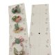 Kp600 8×28.5 Six-Slot Children's Hair Clip Card Detachable Tear-Off Style Hair Clip Card Paper DIY Accessories