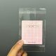 Blue fashion hairpin packaging cardboard princess pink plaid DIY hair accessories card tag