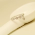 2018 thời trang tươi mới phiên bản cổ điển Hàn Quốc của thiết kế rhinestone sáng bóng mẫu nữ ngọt ngào tinh tế nhẫn đơn giản nữ trang thủy triều nhẫn cặp pnj Nhẫn