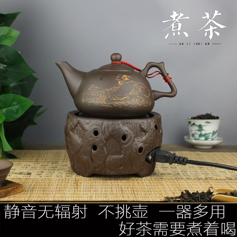 Bếp điện Taoran Bếp Kung Fu Máy pha trà đen Puer Jar Trà thủy tinh Gốm sứ Sức khỏe Ấm đun nước Trà - ấm đun nước điện