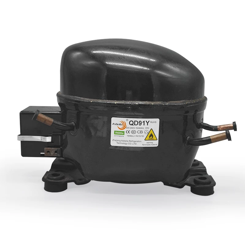 Новый оригинальный компрессор холодильника Asbela холодильник R600A R134A серия QD65Y 75Y 91Y