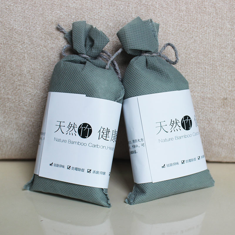 Household moisture-proof formaldehyde-absorbing bamboo charcoal bag