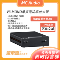 (Courtesy of MC Audio) Fosi Audio V3 MONO mono power amplifier amplifier