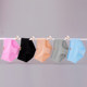 5 Pack Mid Waist Cotton Underwear Sexy Cotton Fabric Non Antibacterial Fat MM Ladies Plus Size Triangle 100%