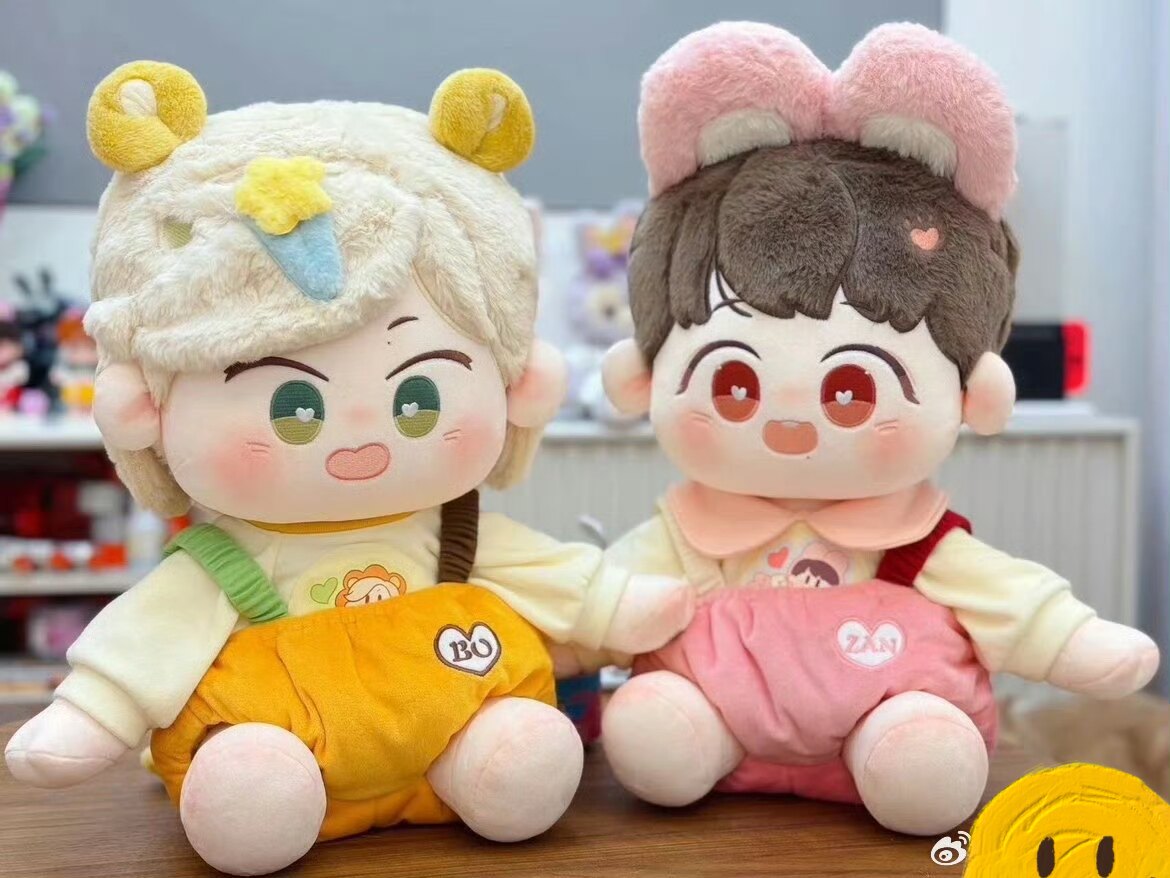 木鬼啵比赞比10cm棉花娃娃少女风格王一博肖战属性-Taobao-Tmall