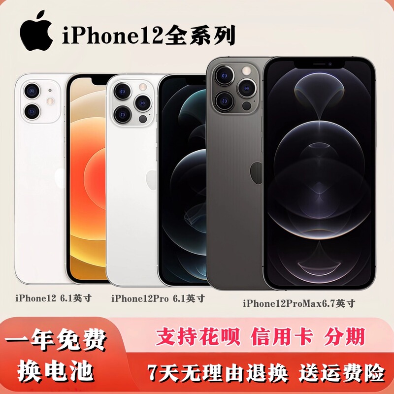 iPhone 12 Pro Max Authentic Chinese Version Dual Sim 5g Full Network Mobile Phone Apple 13Promax
