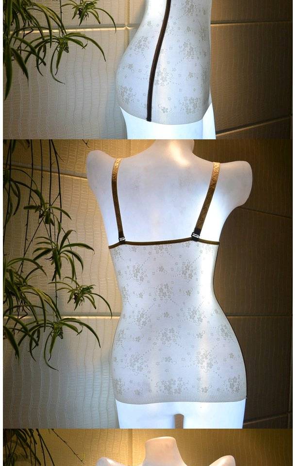 Kích thước lớn chất béo MM mùa hè siêu mỏng có thể điều chỉnh cơ thể vest sling vô hình giảm béo áo sơ mi giảm béo áo lót 2 dây