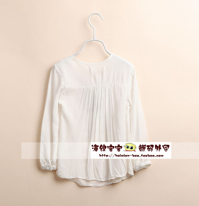 Chemise fille à manche longue - Ref 2086216 Image 3