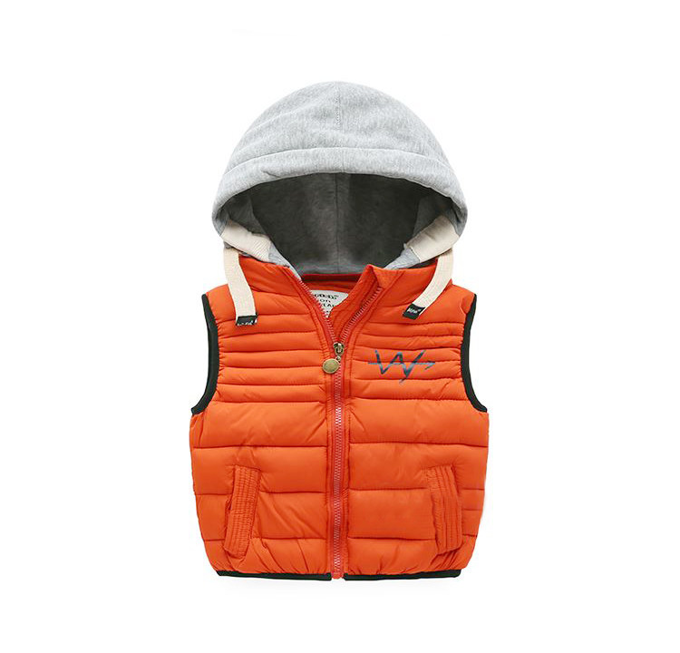 Foreign trade Europe and America children dress margal and Korean version of the boy baby double layer cotton shoulder horse clamp horse vest autumn winter